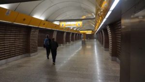 Stanice metra Jinonice - nástupiště